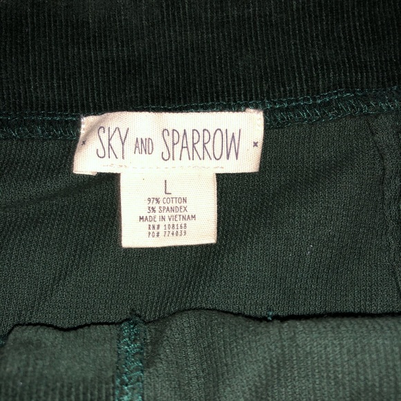 Tilly’s Sky & Sparrow Button Up Corduroy Miniskirt - Picture 4 of 5